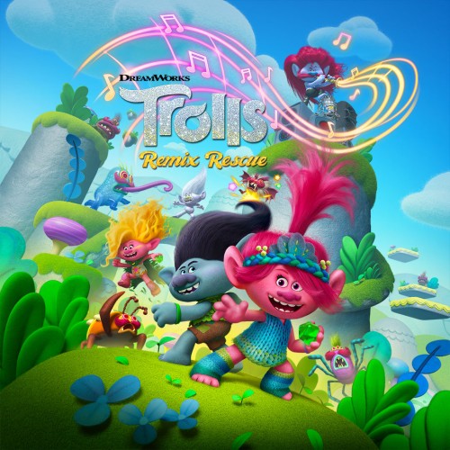 Jaquette de DreamWorks Trolls Remix Rescue sur Nintendo Switch