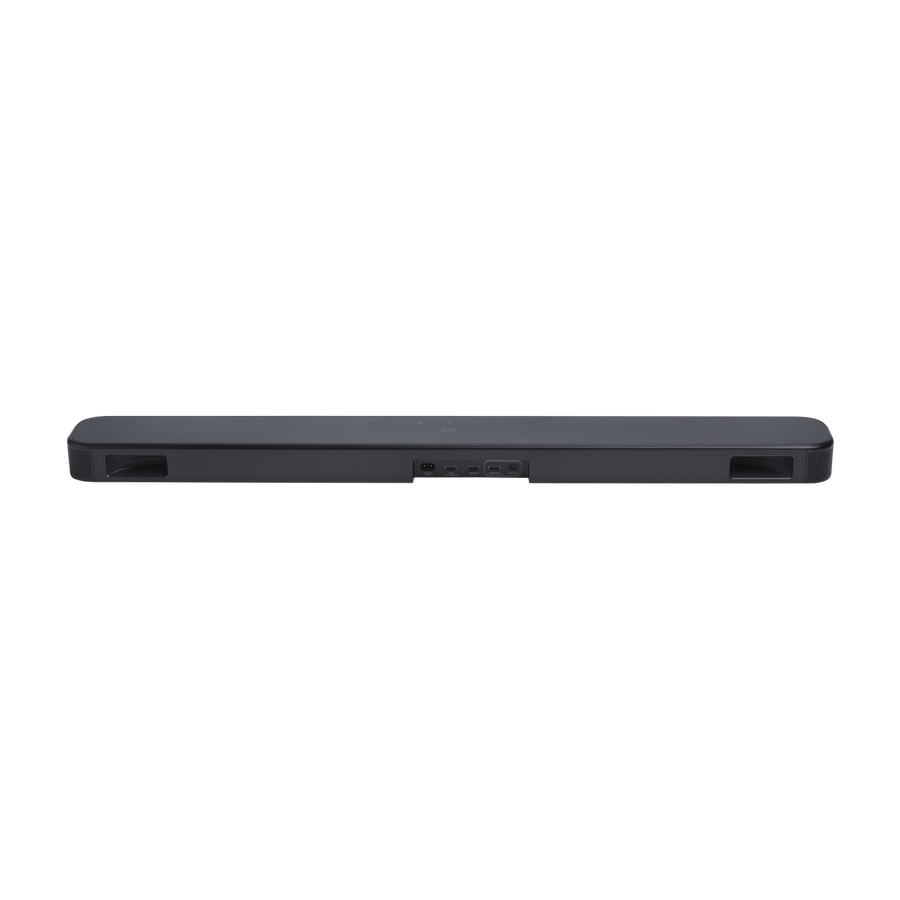 Connectique arrière de la JBL Bar 300MK2 : HDMI eARC, optique et USB