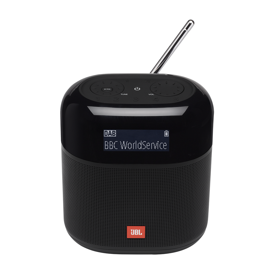 Radio enceinte JBL Tuner XL noire DAB+ Bluetooth