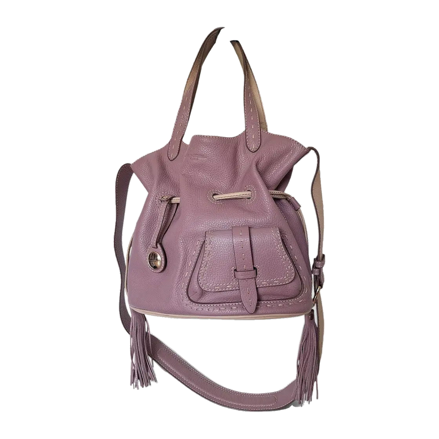 Sac seau Lancel Premier Flirt rose
