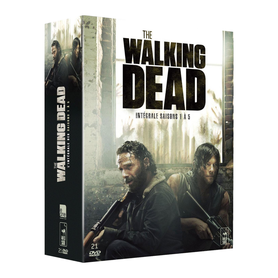 Coffret DVD The Walking Dead intégrale saisons 1 à 5