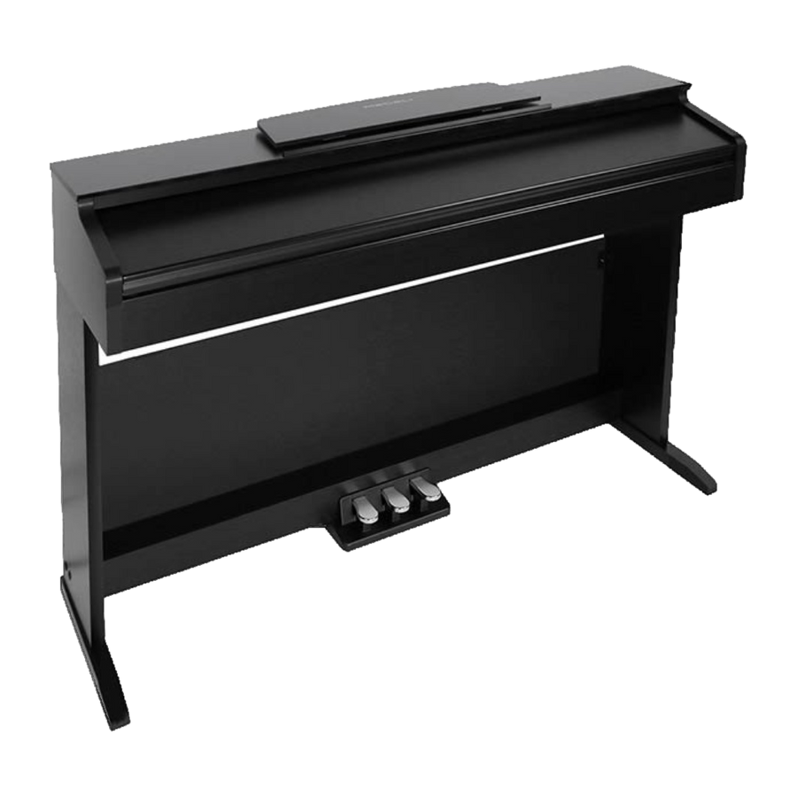 Piano numérique Medeli DP260 noir sur son meuble