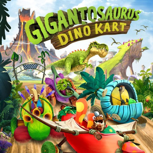 Jaquette de Gigantosaurus: Dino Kart sur Nintendo Switch