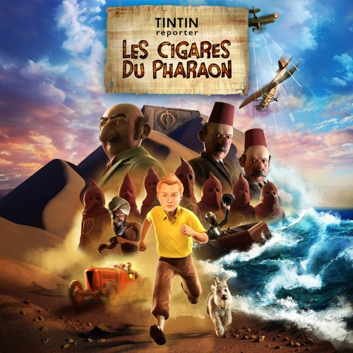 Jaquette de Tintin Reporter — Les Cigares du Pharaon sur Nintendo Switch