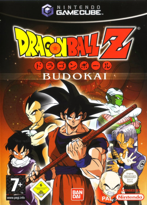 Jaquette PAL de Dragon Ball Z: Budokai sur Nintendo GameCube
