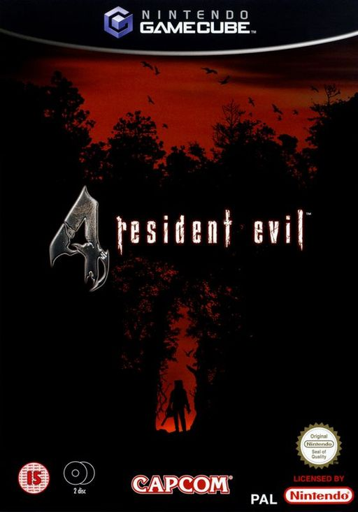 Jaquette PAL de Resident Evil 4 sur Nintendo GameCube