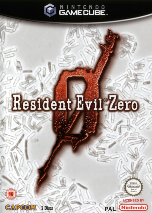 Jaquette PAL de Resident Evil Zero sur Nintendo GameCube