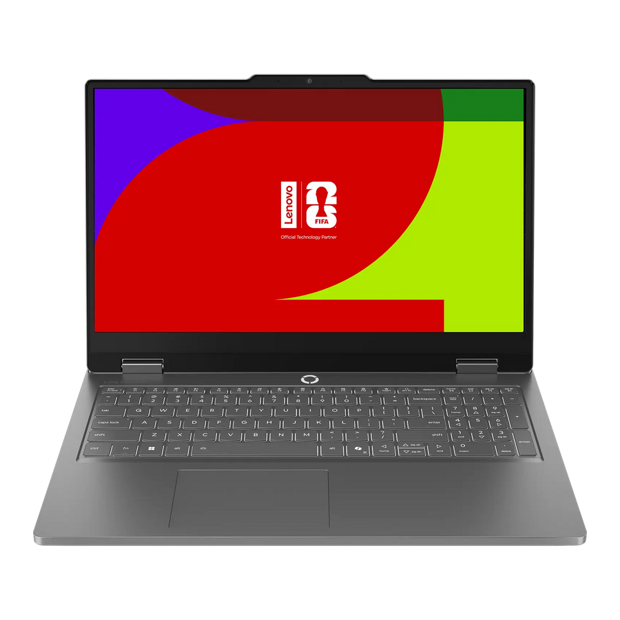 Lenovo LOQ Essential 15IRX11 ouvert, vu de face