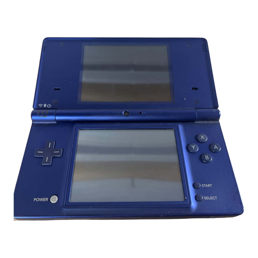 Nintendo DSi bleue ouverte