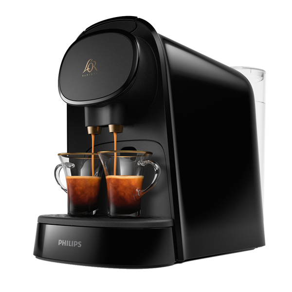 Philips L'OR Barista machine à café noire avec son réservoir