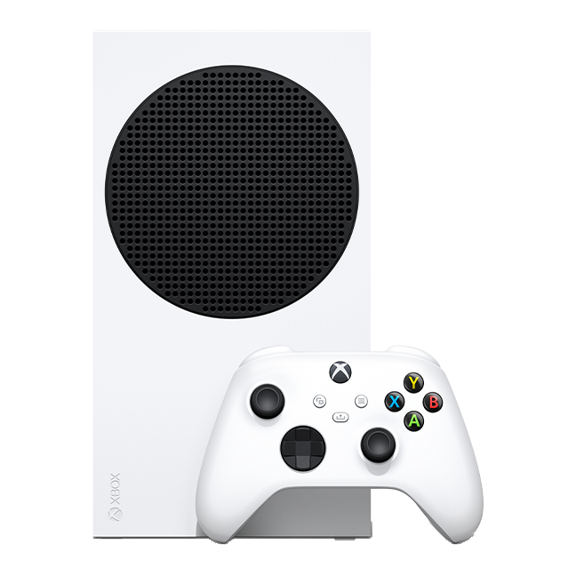 Console Xbox Series S 512 Go blanche avec sa manette sans fil