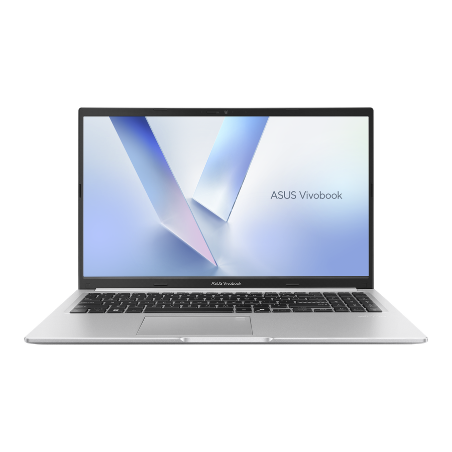 Ordinateur portable ASUS Vivobook 15 M1502QA argent, ouvert