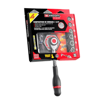 Facom Coffret 8 outils cliquet et douilles 3/8"