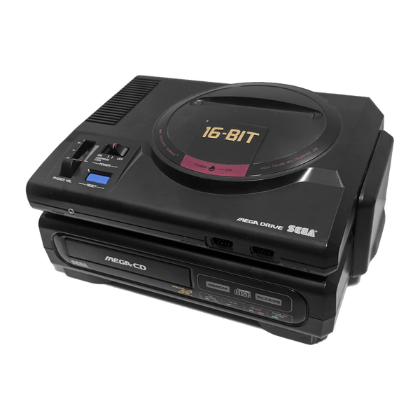 Sega Mega Drive 1 et Mega CD 1