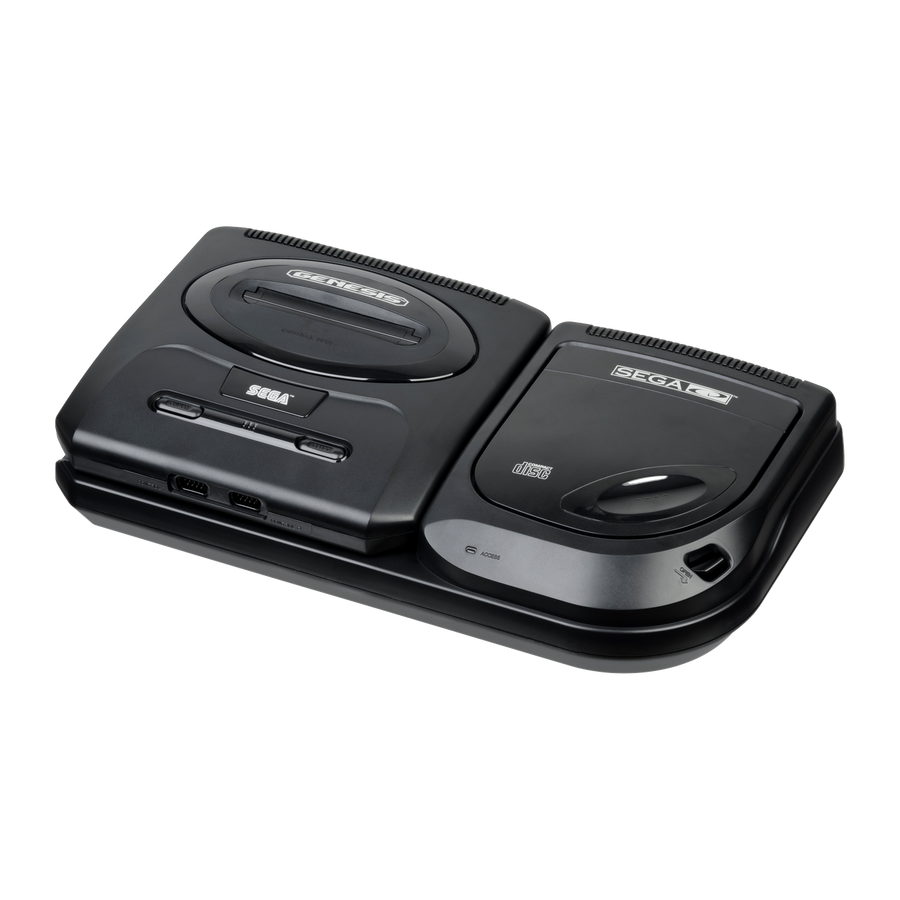 Sega Mega Drive II et Mega CD II