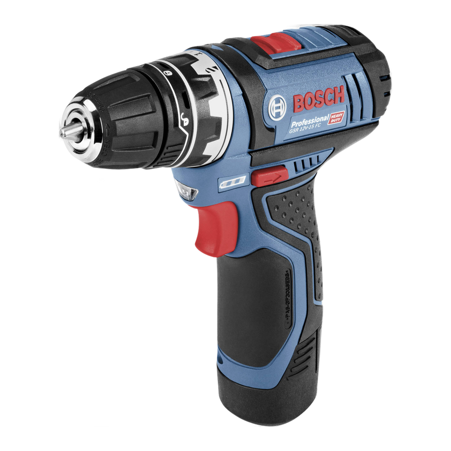 Bosch Professional GSR 12V-15 Perceuse-visseuse