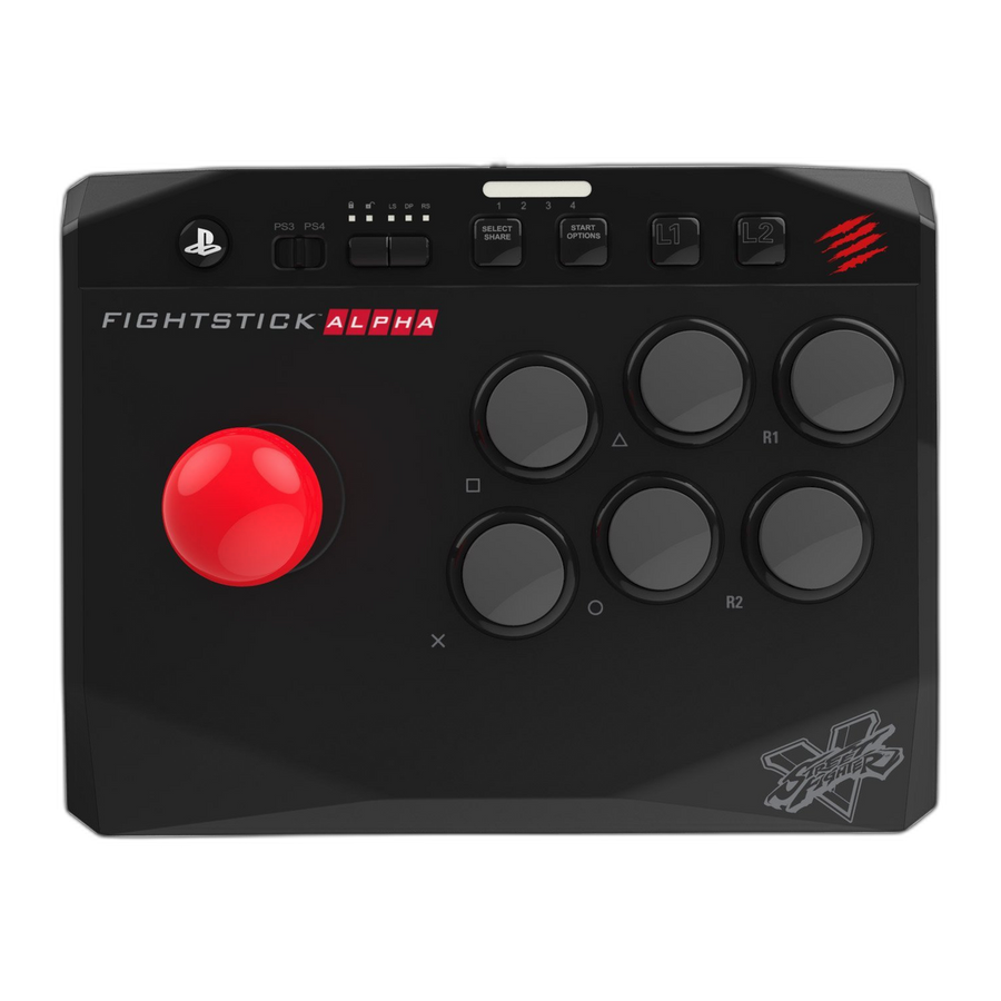 Mad Catz Fightstick Alpha Street Fighter V PS4 / PS3