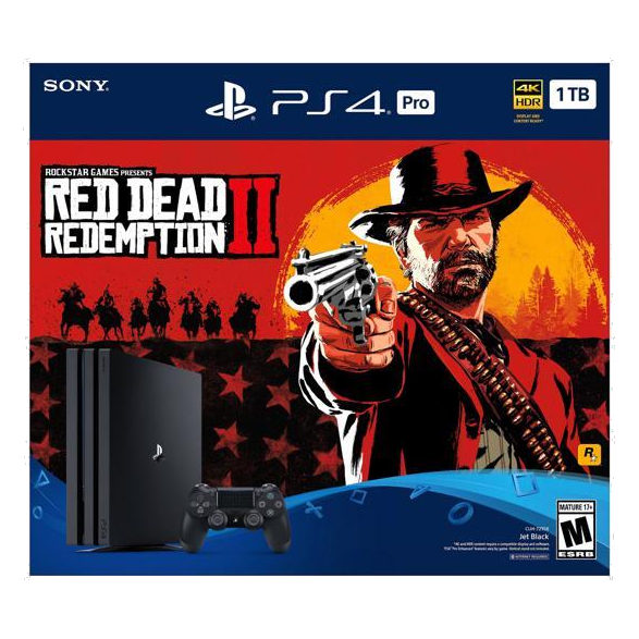 Pack PS4 Pro 1 To Red Dead Redemption 2