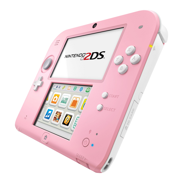 Nintendo 2DS Rose + Blanc
