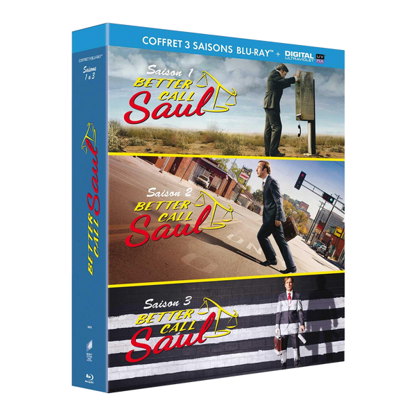 Coffret Blu-ray Better Call Saul saisons 1 à 3