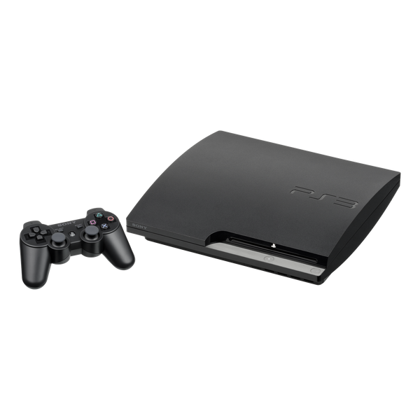 Console PlayStation 3 Slim 160 Go noire avec manette DualShock 3