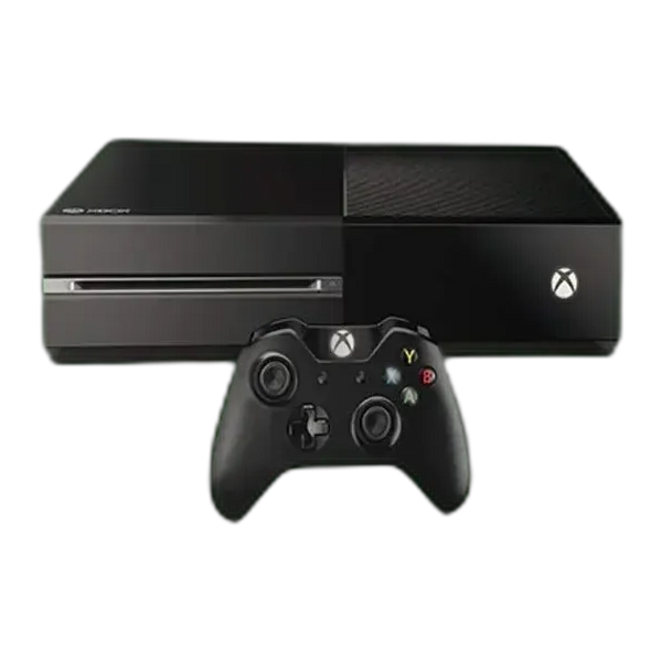 Console Xbox One noire d'origine avec sa manette sans fil